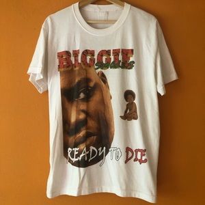 Rare vintage Biggie Smalls bootleg t-shirt